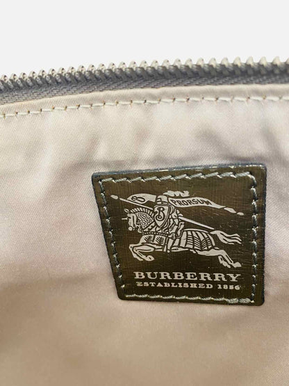 BURBERRY Envelope Brown Clutch