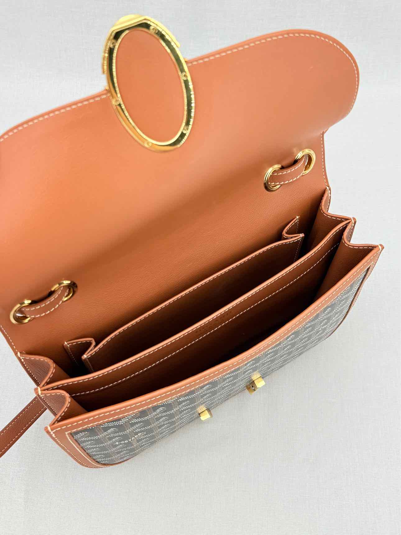 GOYARD Brown & Black Crossbody