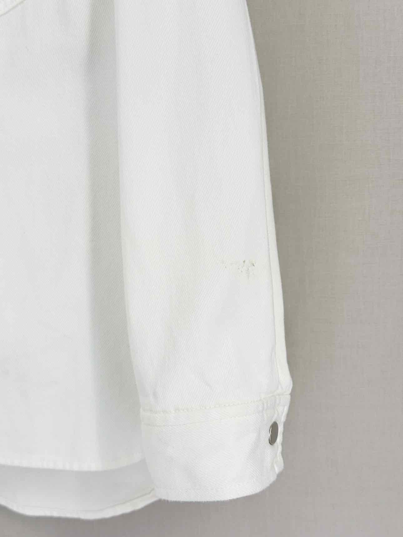 THEORY White Size Small Shirt
