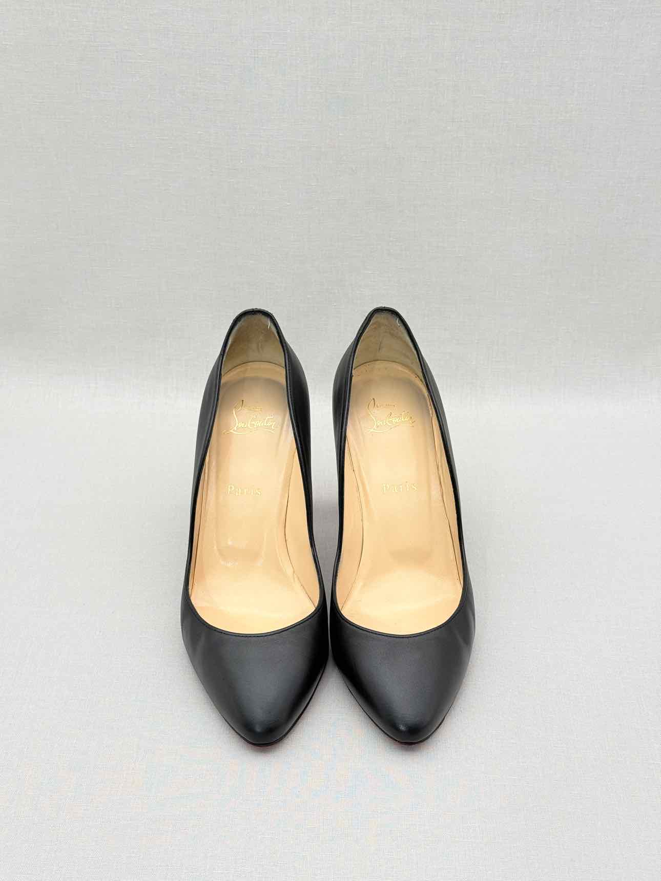 CHRISTIAN LOUBOUTIN Agneska Black Size EU 39.5 Pumps