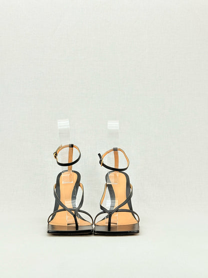 BOTTEGA VENETA Black Size EU 40 Heeled Sandals