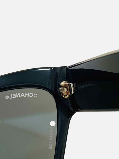 CHANEL Black Sunglasses