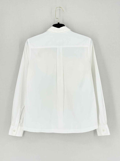COMME DES GARCON 3D Rose White Size XSmall Shirt