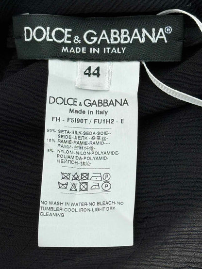 DOLCE & GABBANA Black Size US 8 Blouse