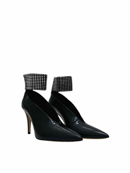 CHRISTOPHER KANE Ankle Strap Black Pumps 38