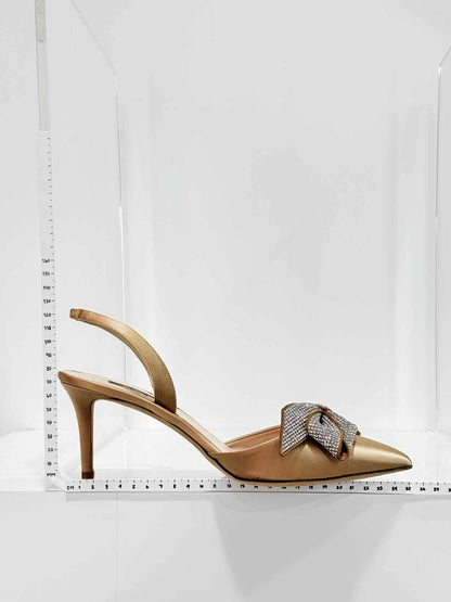 SJP Emmanuel Gold Size EU 39 Slingbacks