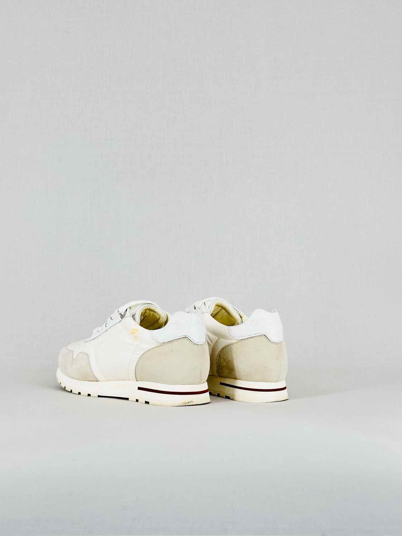 LORO PIANA My Wind White & Grey Size EU 35 Sneakers
