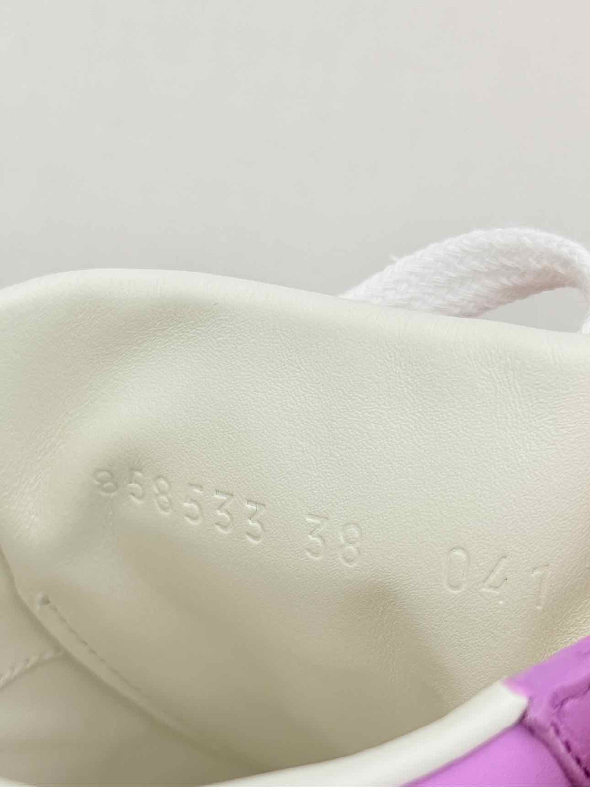 GUCCI G74 Purple Web Stripe Size EU 38 Sneakers