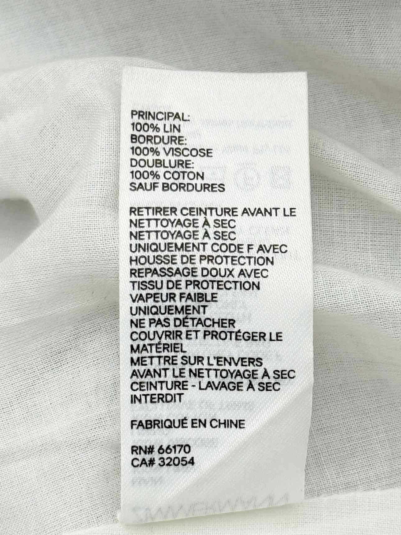 ZIMMERMANN White Multicolor Size Small Midi Skirt