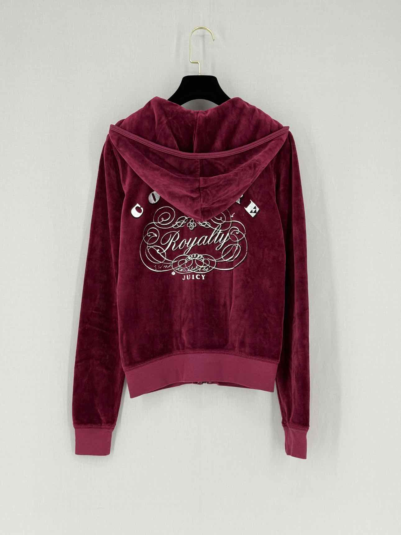 JUICY COUTURE Burgundy Size Small/Medium Tracksuit Set