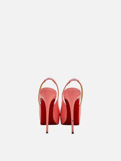 CHRISTIAN LOUBOUTIN Pink Size EU 38.5 Slingbacks