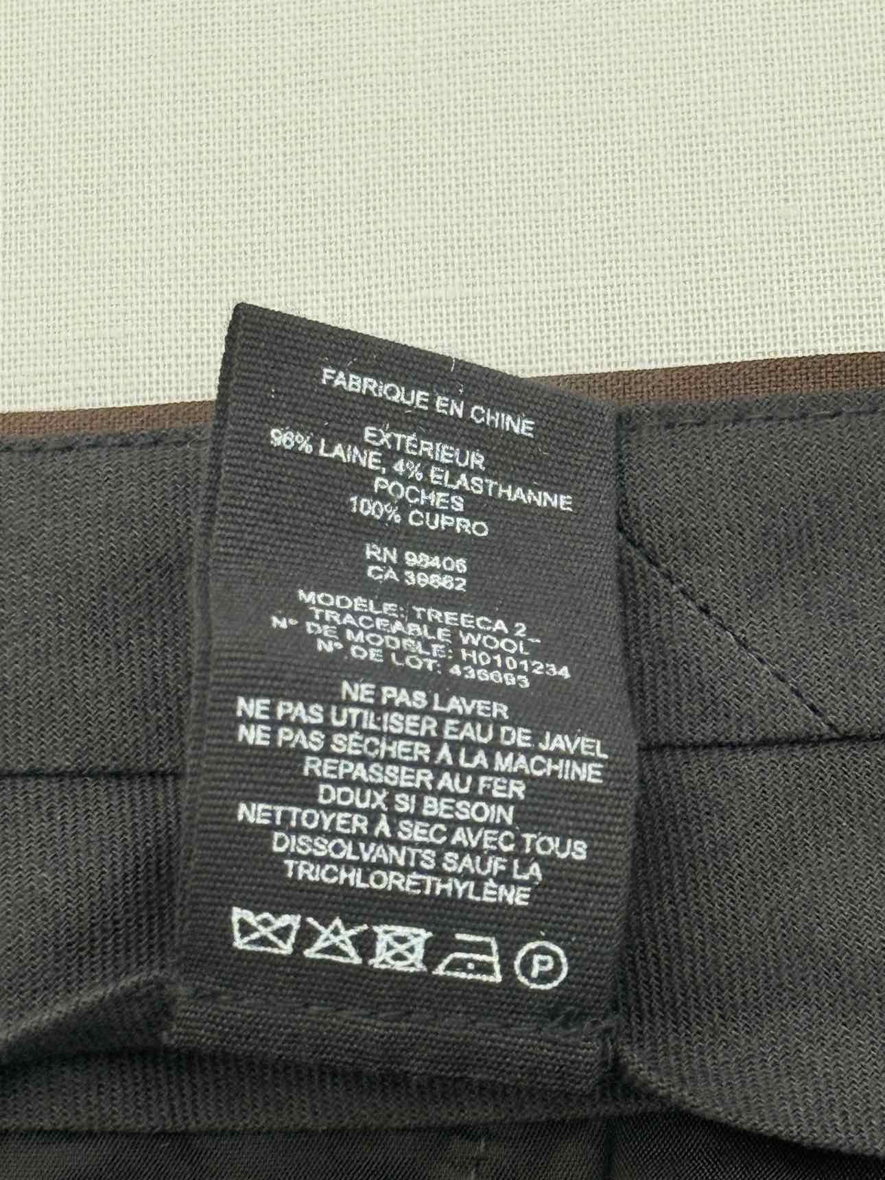 THEORY Brown Size US 10 Pants