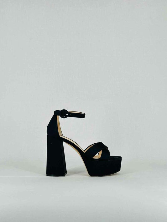 GIANVITO ROSSI Black Size EU 36 Heeled Sandals