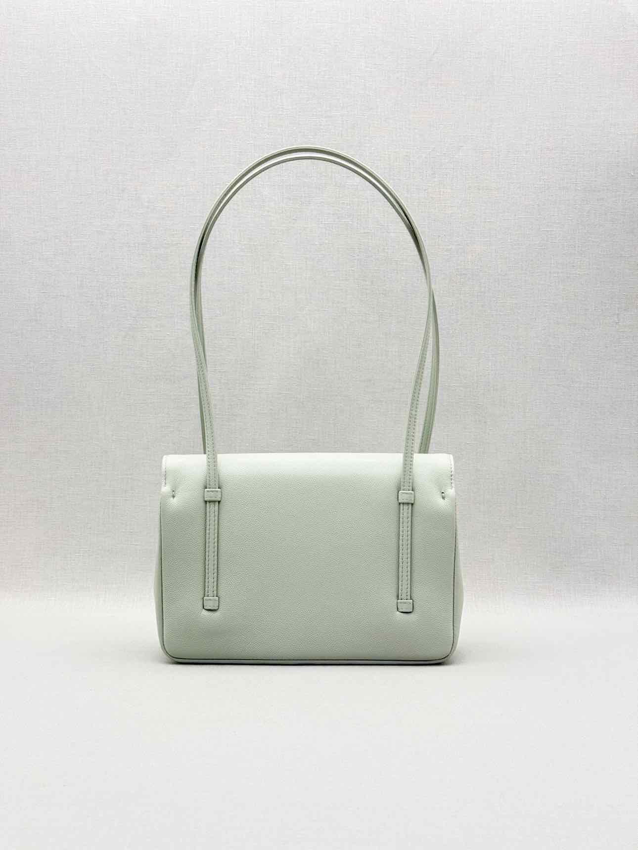 CHANEL Preppy Coco Pastel Green Shoulder Bag