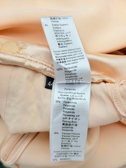 ELISABETTA FRANCHI Peach Size US 8 Knee Length Dress