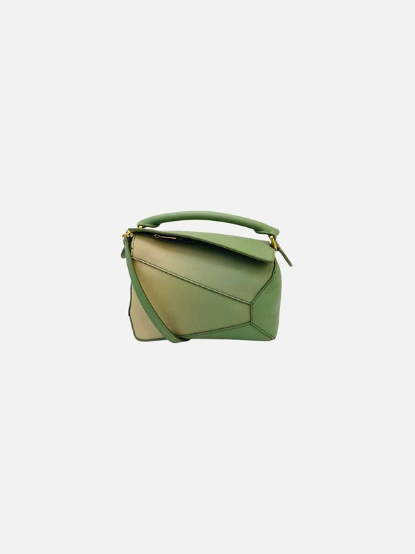 LOEWE Paula's Ibiza Green Crossbody