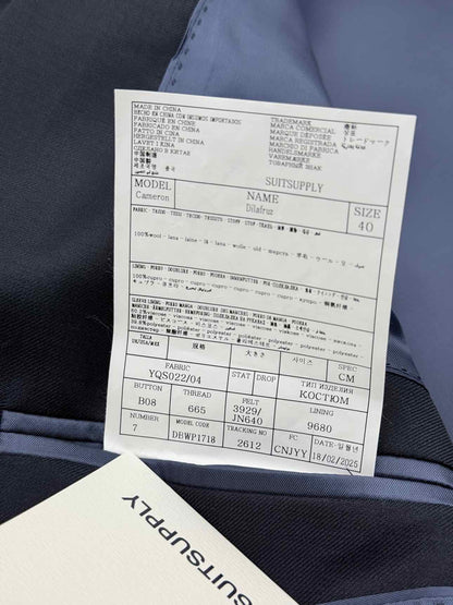 SUITSUPPLY Black Size US 8 Jacket