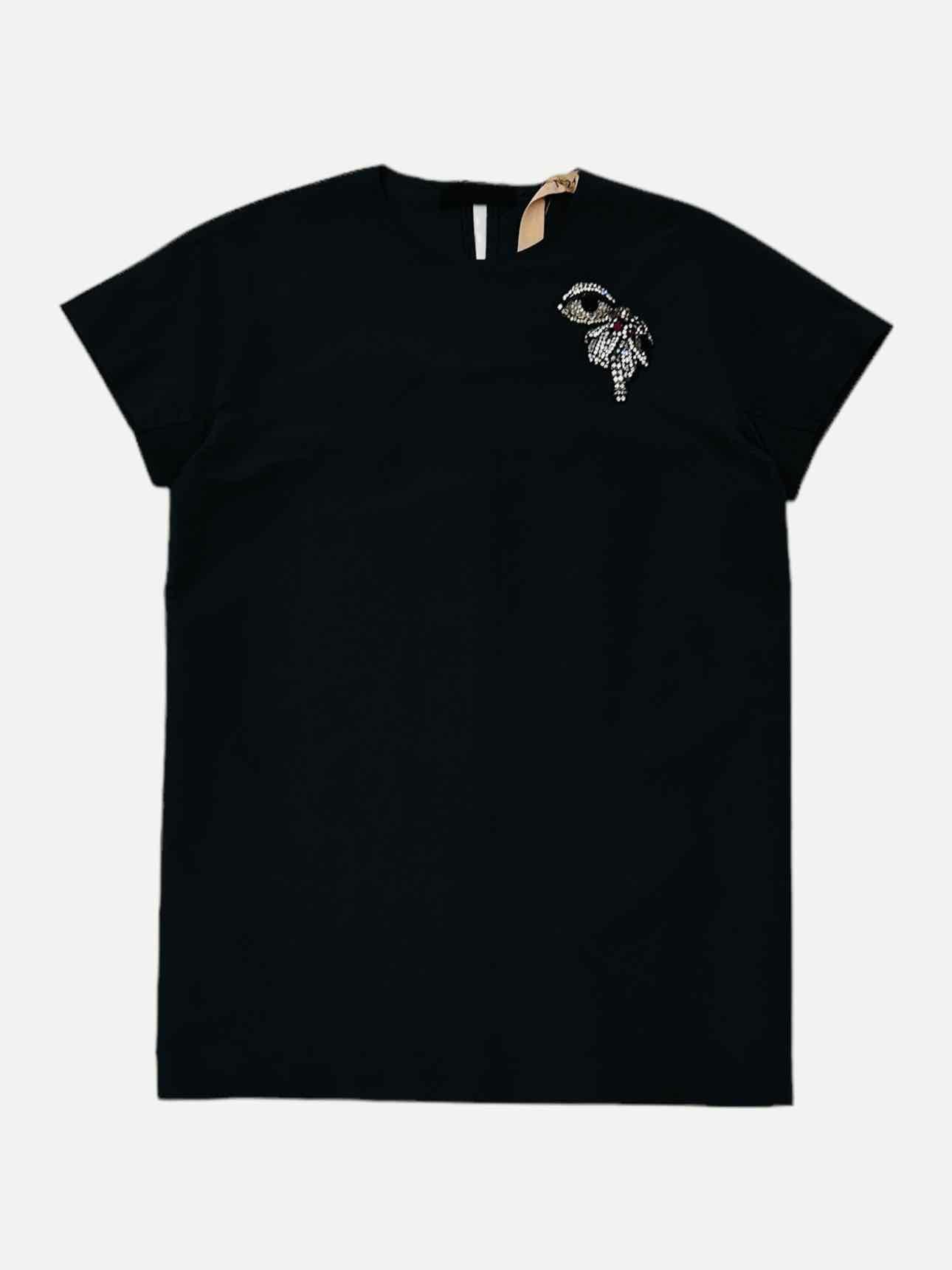 NO21 Black Size US 6 Short Dress