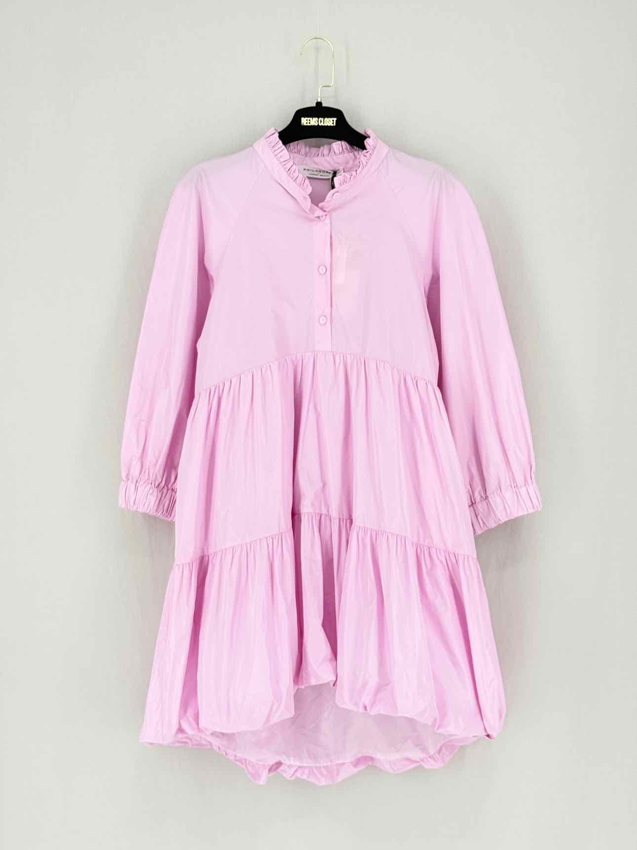 PHILOSOPHY Pink Size US 4 Short Dress