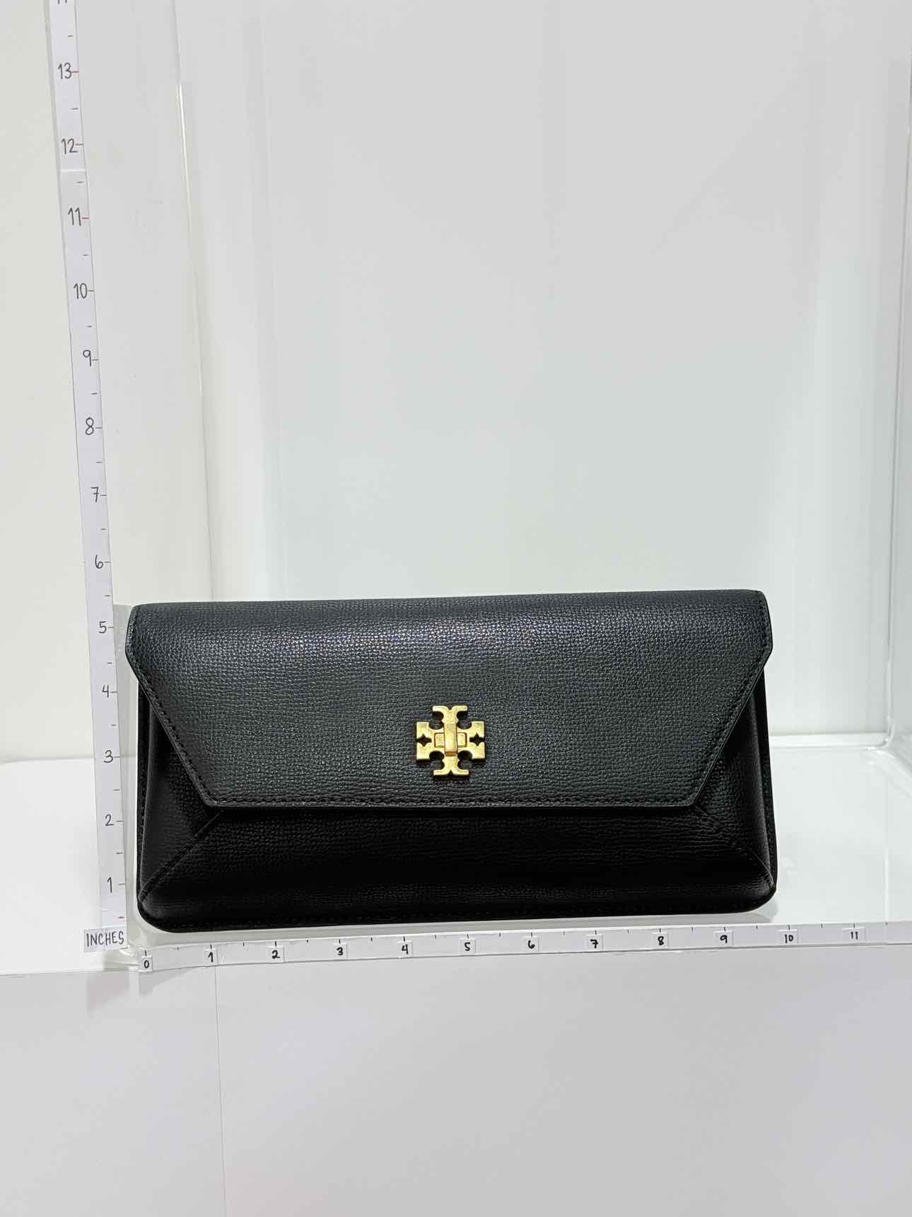 TORY BURCH Kira Black Clutch