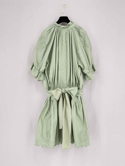 JULIET DUNN Sage Green Size US 4/6 Short Dress
