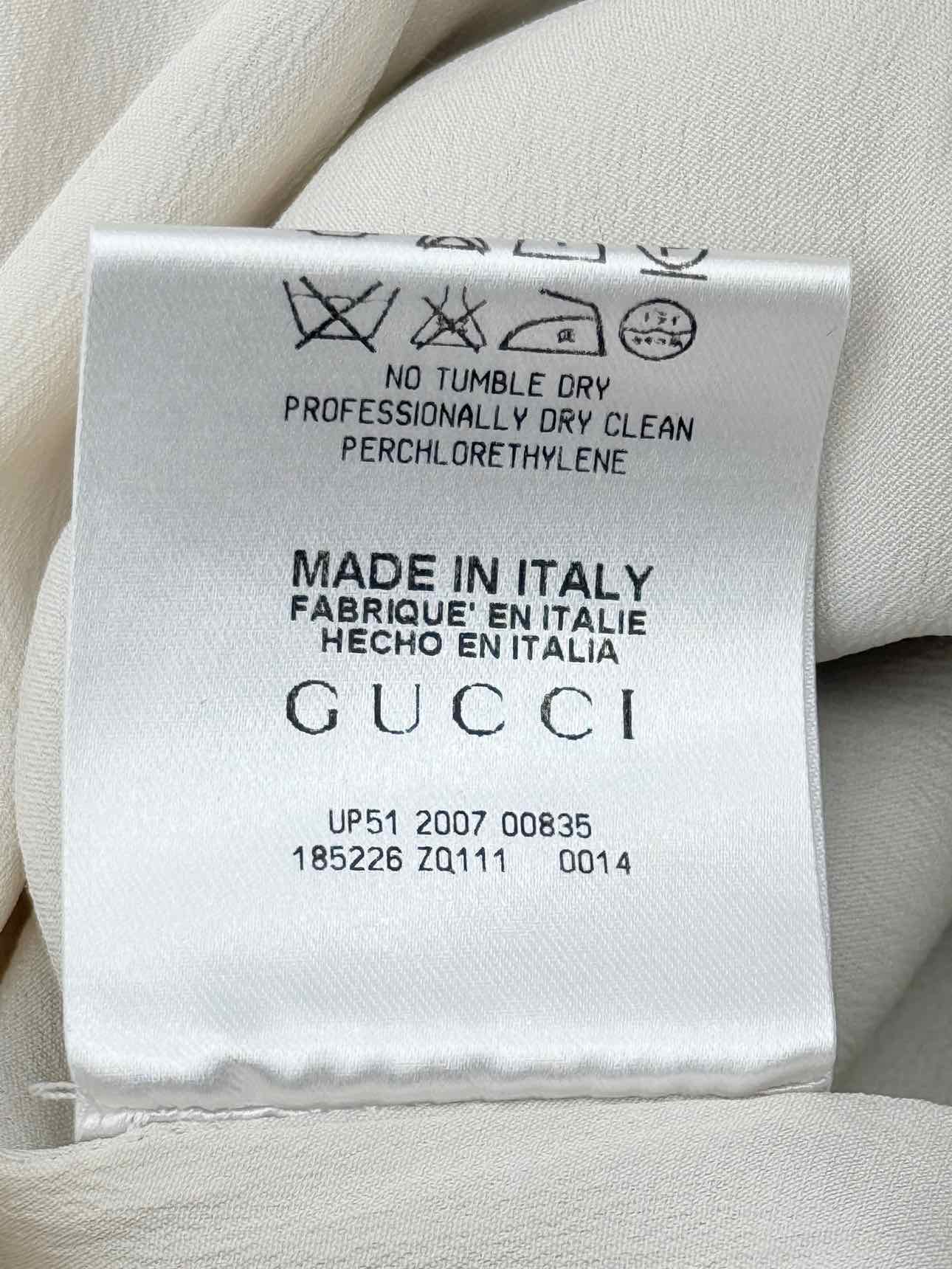 GUCCI F/W 2007 Grey Size US 6 Long Dress