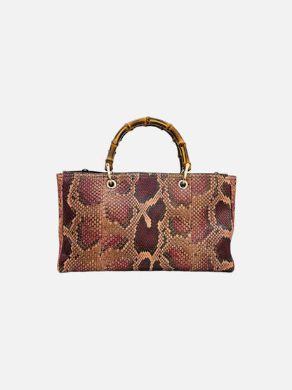 GUCCI Bamboo Shopper Brown Top Handle