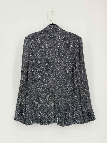 DIANE VON FURSTENBERG Galaxy Speckled Size US 8 Jacket