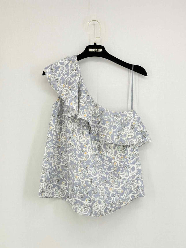 ISABEL MARANT ETOILE Grey Multicolor Size US 6 Top