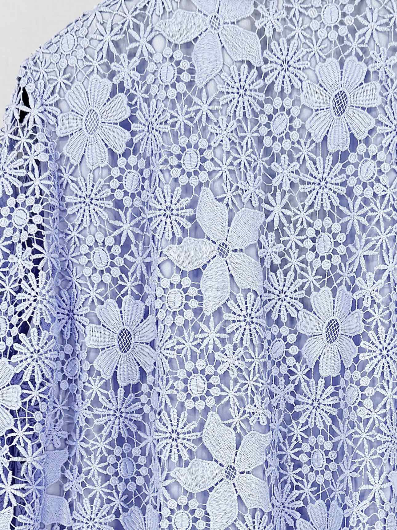 SELF-PORTRAIT Lilac Size US 6 Long Dress