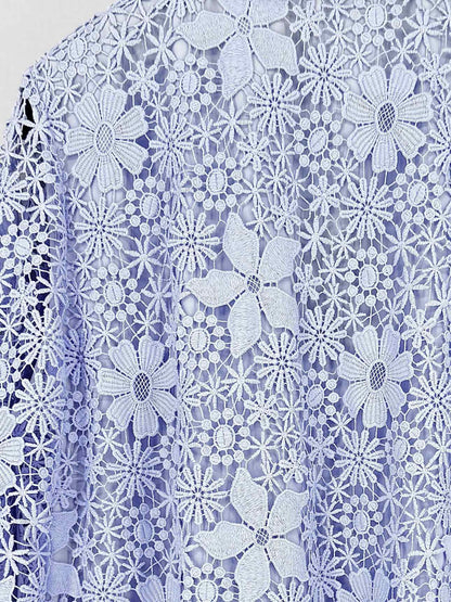 SELF-PORTRAIT Lilac Size US 6 Long Dress