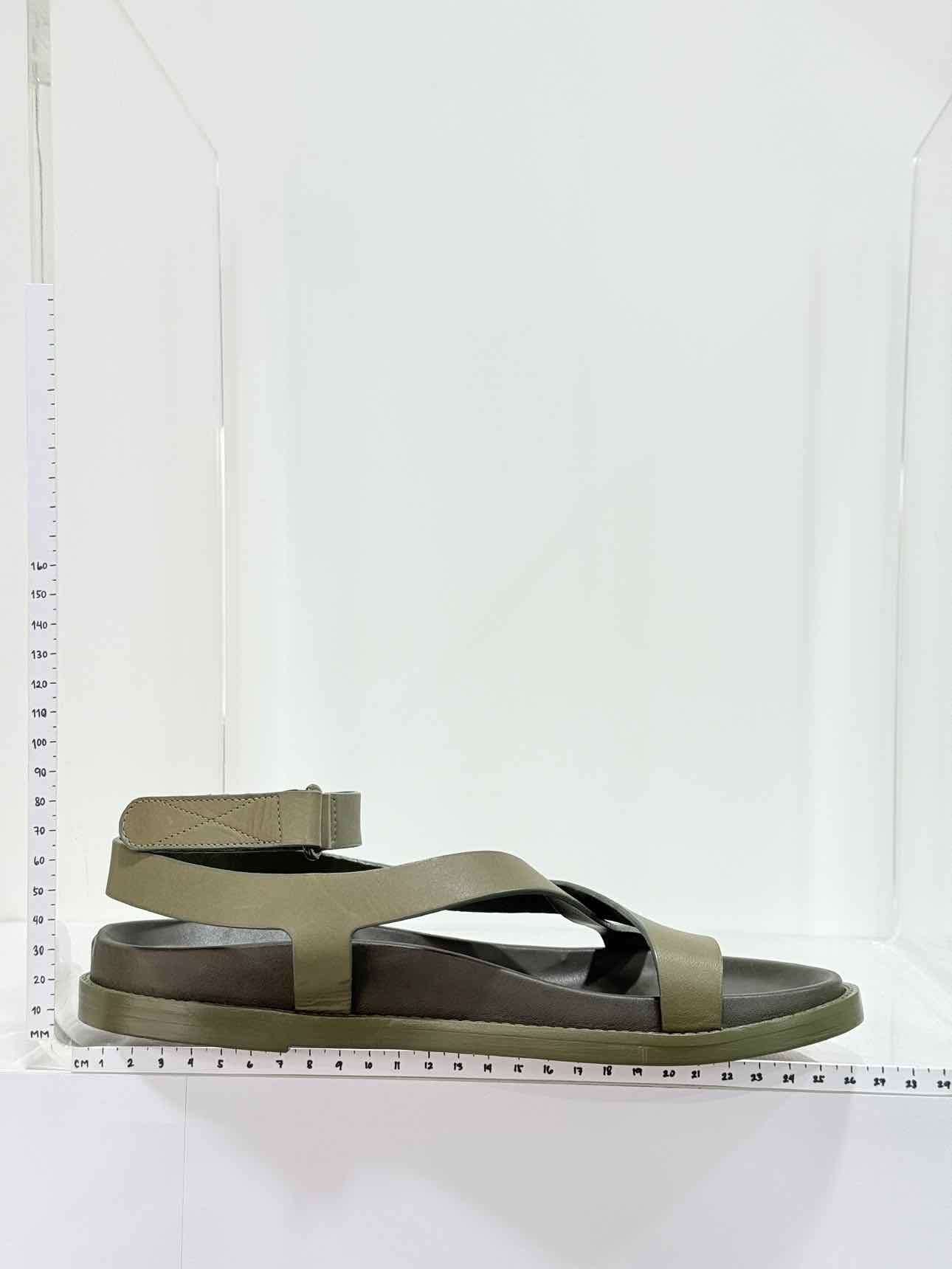 PORTE & PAIRE Cross Green Size EU 39 Sandals