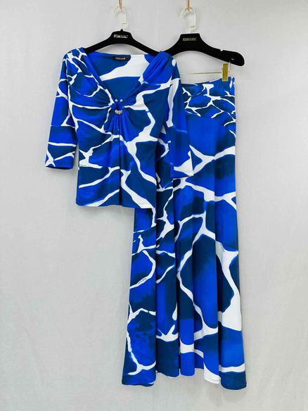 ROBERTO CAVALLI Size US 6/4 Top & Skirt Outfit