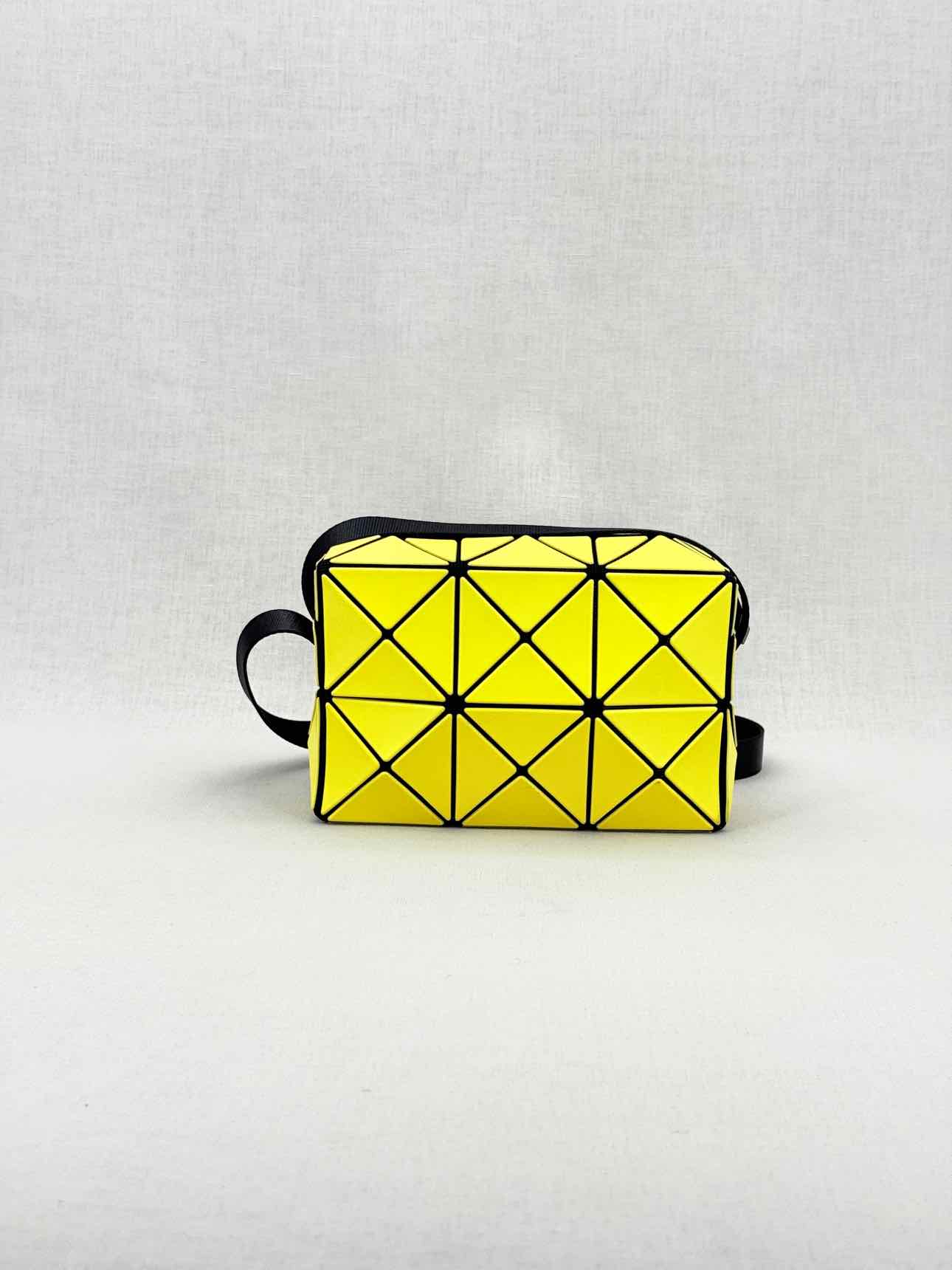 BAO BAO Carton Yellow & Black Geometric Crossbody