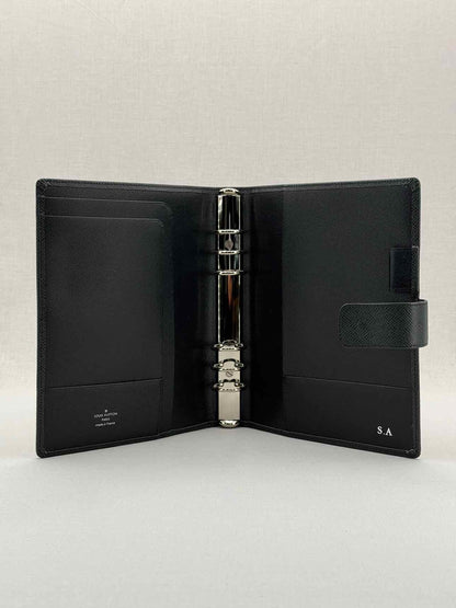 LOUIS VUITTON Black Agenda Cover