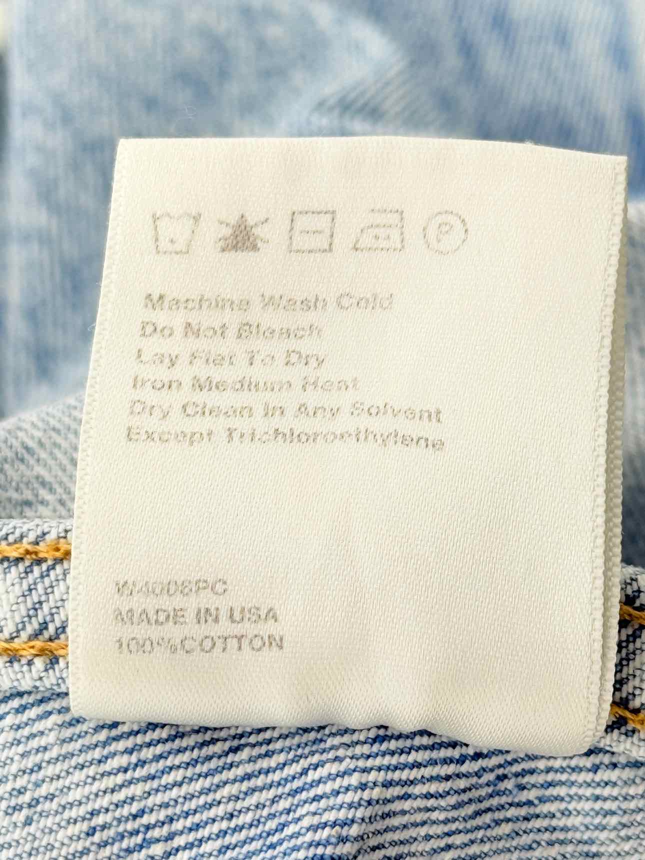 WARDROBE.NYC Blue Size Large Jacket