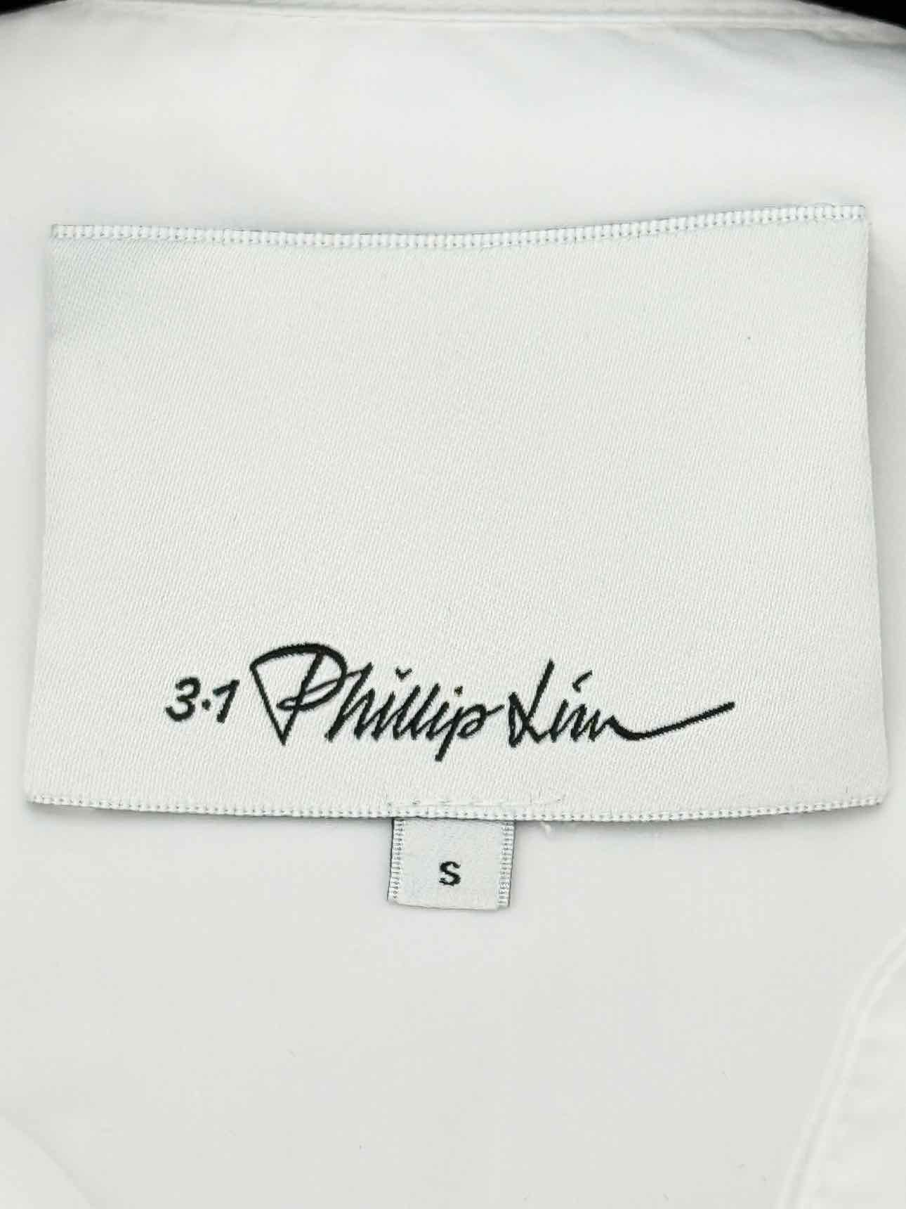 3.1 PHILLIP LIM White Size Small Shirt
