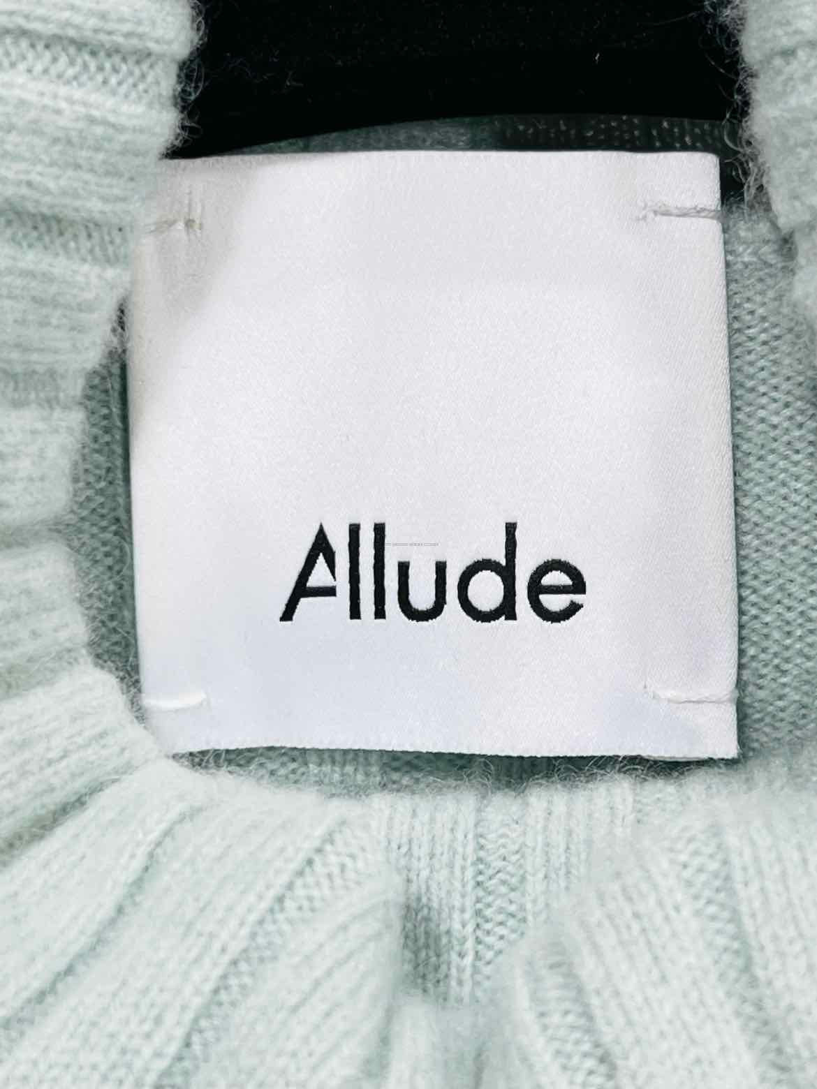 ALLUDE Mint Green Ribbed Size Medium Outfit Set