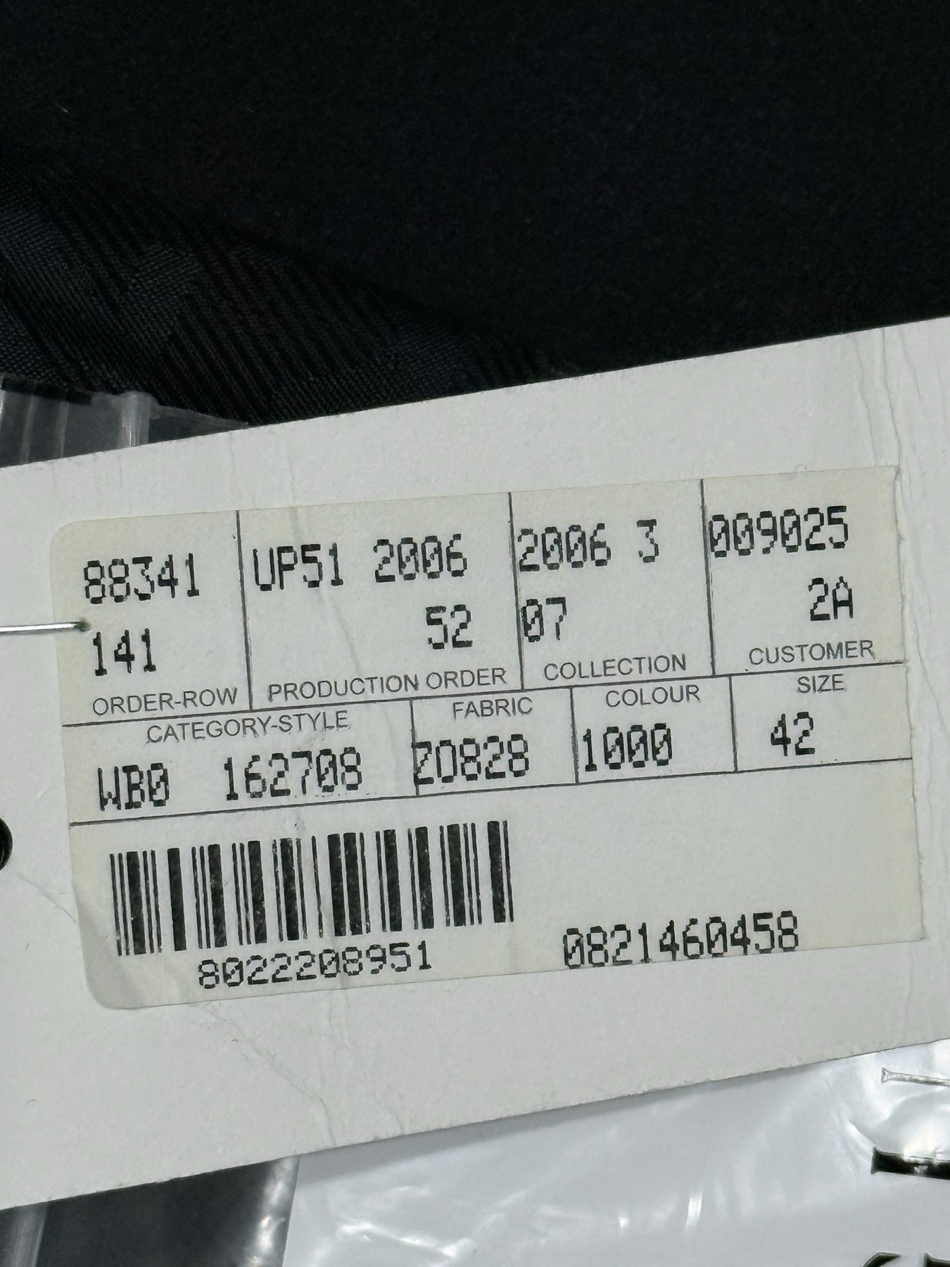 GUCCI Single Breasted Black Size US 6 Coat