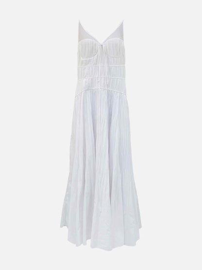 JONATHAN SIMKHAI Indy White Maxi Dress