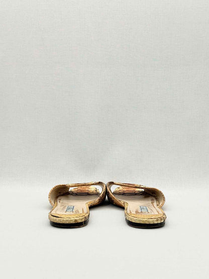 PRADA Brown Size EU 40.5 Sandals