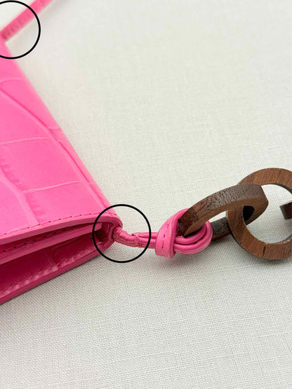 JACQUEMUS Le Riviera Pink Shoulder Bag