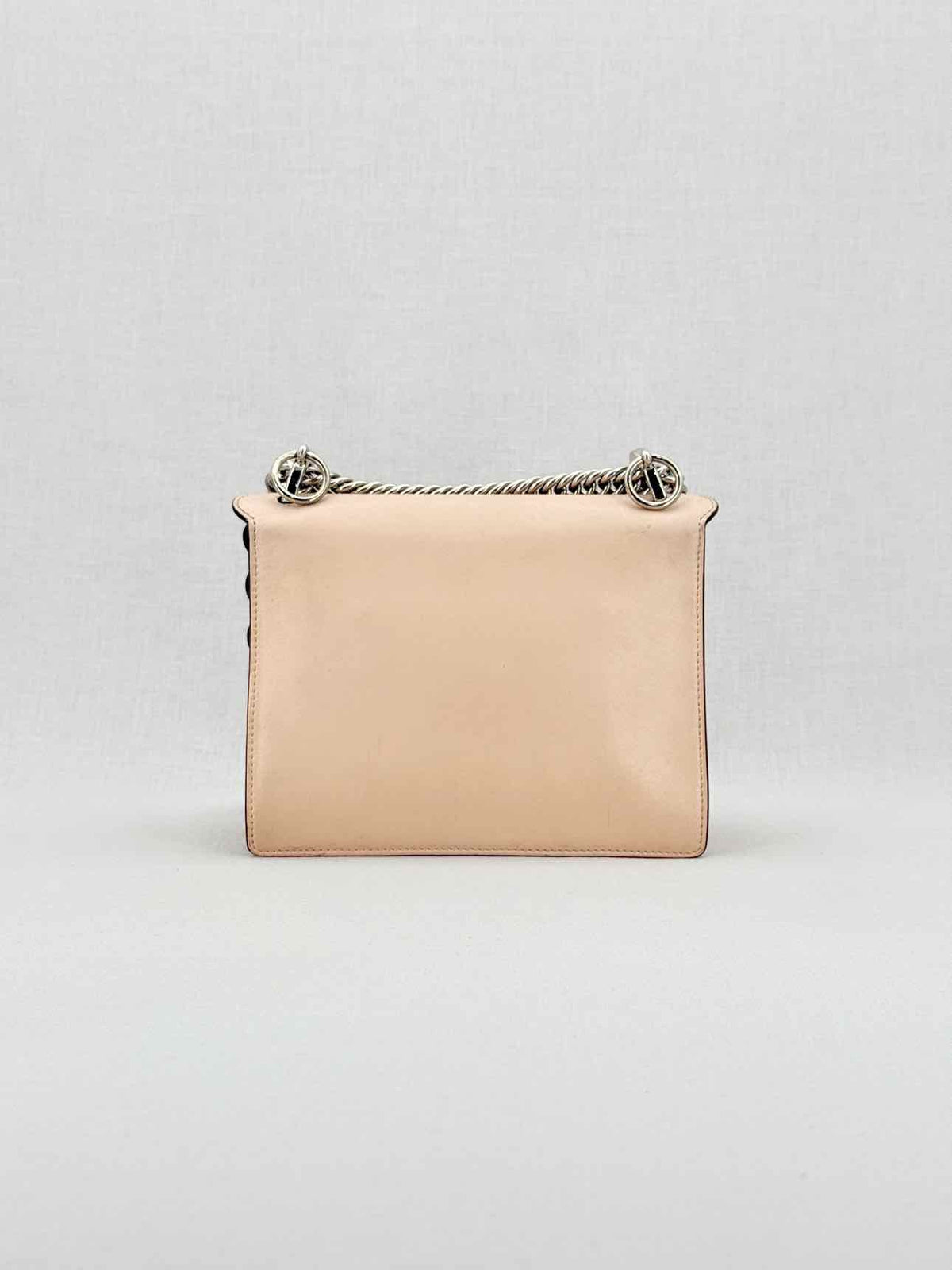 FENDI Kan I Pink Multicolor Shoulder Bag