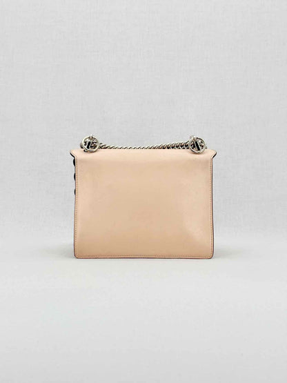 FENDI Kan I Pink Multicolor Shoulder Bag