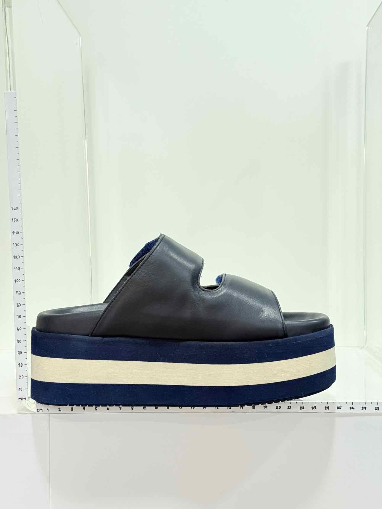 PALOMA BARCELO Navy Blue Size EU 36 Slip-ons