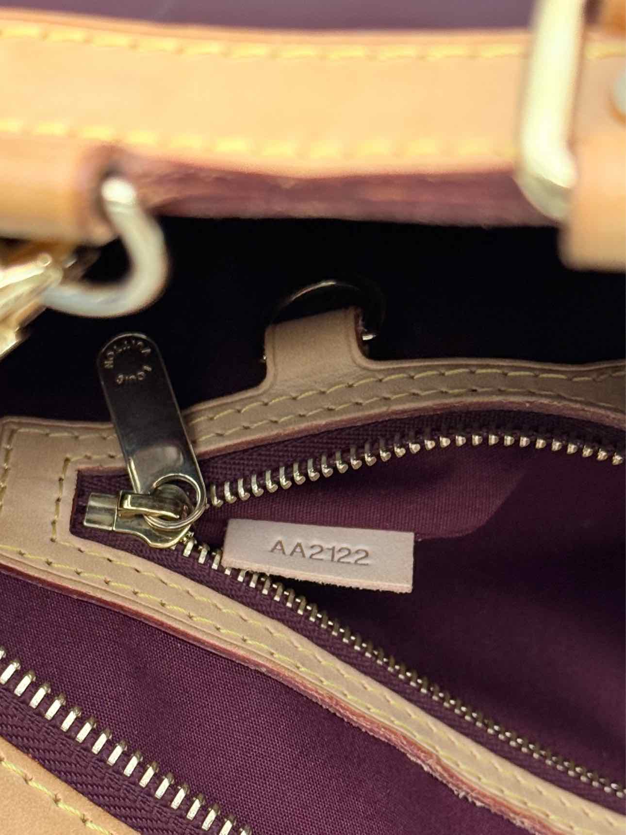 LOUIS VUITTON Brea Rouge Fauviste Monogram Top Handle