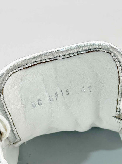 DIOR Low Top Metallic Silver Size EU 41 Sneakers