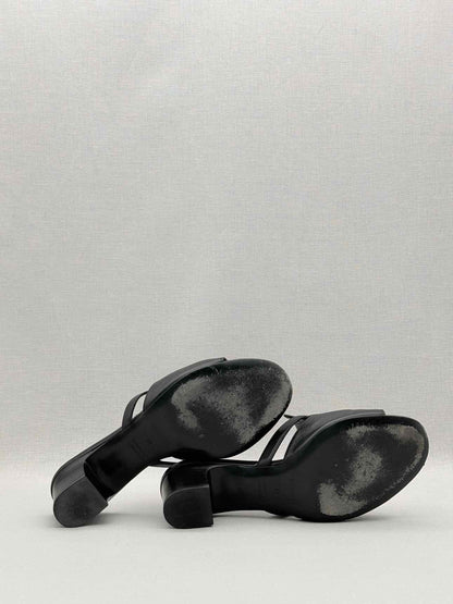 HERMES Candy Black Size EU 38 Mules