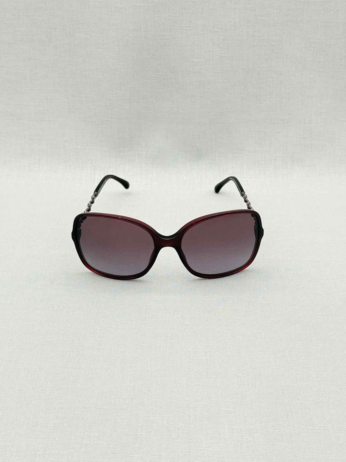 CHANEL Burgundy Sunglasses