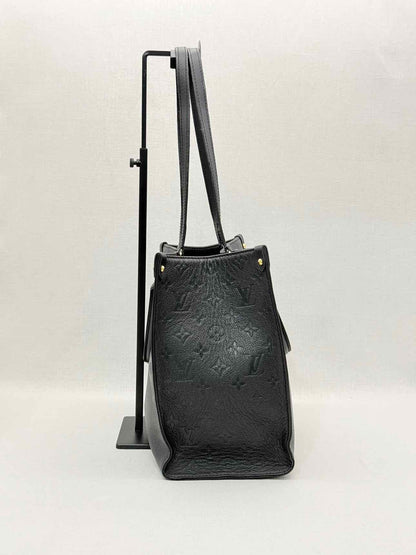 LOUIS VUITTON Onthego Black Tote Bag